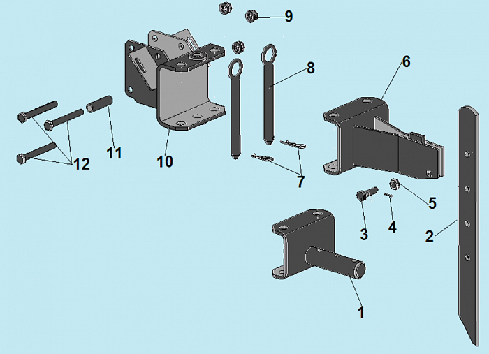 4 ШПОРА КУЛЬТИВАТОР CHAMPION BC8813