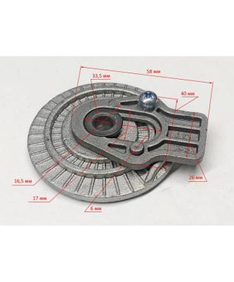 Натяжитель цепи для ELS-2400(77) до SAF011, 2400,2800(5-9),ЭП-2418(4-8) HGM