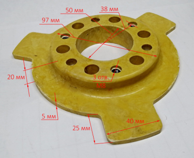Крепление катушки СПН-14000 - СПН-22500