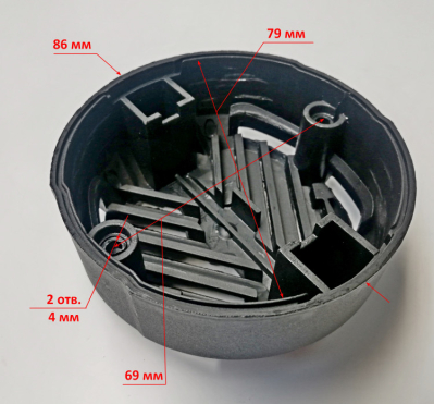 Задняя крышка для ДП-190/1800, 20/190А(22) Ресанта GOL