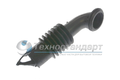 Патрубок Indesit, от бункера дозатора к баку,  код 066183 (самый ходовой, более 200 современных моделей Indesit)