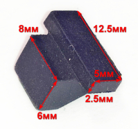 Демпфер ручки воздушной заслонки для BS-62, BS-52(M), BS-45(M)(55) TPW