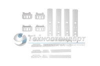 Набор креплений для навешивания фасада для встраиваемого холодильника Indesit. Ariston. Hotpoint. Whirlpool